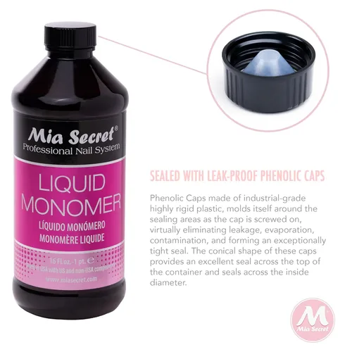Miniatura 5 de Mia Secret Liquid Monomer Professional Sistema Acrílico