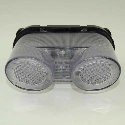 E-Mark LED - Luz trasera intermitente integrada para Yamaha YZF R1 YZF-R1 2000-2001, FZ-1 FZ1 Fazer 1000 FZS 2001-2005 P/N 5JJ-84710-11-00 5JJ-8