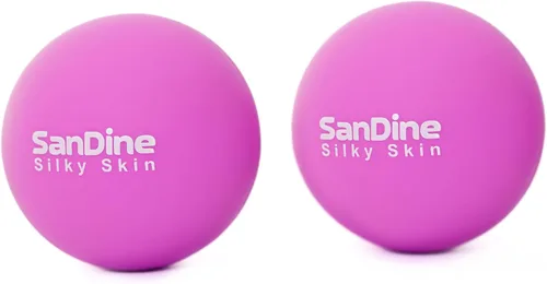 Miniatura 9 de Sandine - Pelotas de masaje Lacrosse para masaje de tejido profundo, liberación de tensión, alivia el dolor muscular, mejora la flexibilidad, ideal