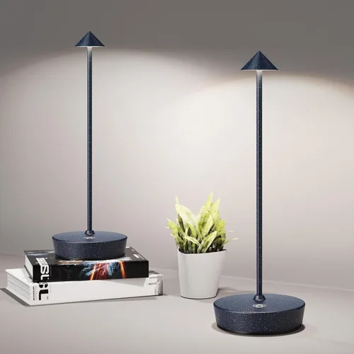 Miniatura 19 de Lámparas de mesa inalámbricas recargables, 6000 mAh, funciona con pilas, lámpara de escritorio LED para exteriores, impermeable, portátil, táctil