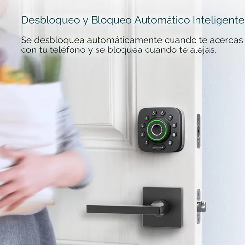 Miniatura 6 de ULTRALOQ U-Bolt Pro - Cerradura inteligente WiFi con sensor de puerta, cerradura inteligente Wi-Fi integrada para puerta delantera