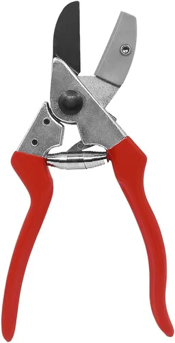 Miniatura 3 de Zenport Z203 Podadora resistente, acción de yunque, asas rojas, acero, 8.5 pulgadas