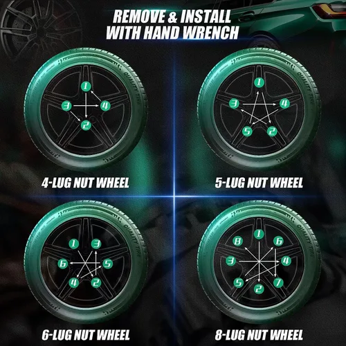 Miniatura 7 de Tuercas Mag de 0.472 in x 1.5 compatibles con Toyota Tacoma Camry Corolla 5 Lug Wheel, M12x1.5 OE Style Aftermarket tuercas para Highlander RAV4
