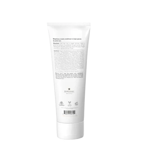 Miniatura 9 de Bounce Curl - Acondicionador desenredante hidratante para cabello rizado fino y medio, aceite de aloe y semillas negras, color seguro, sin silicona