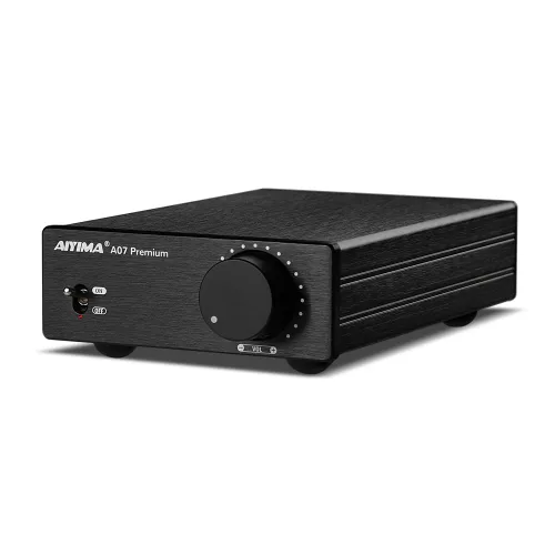 AIYIMA A07 TPA3255 Amplificador de potencia 300Wx2 HiFi Clase D Amplificador de Audio Mini Amplificador Estéreo de 2 Canales para Altavoz Pasivo