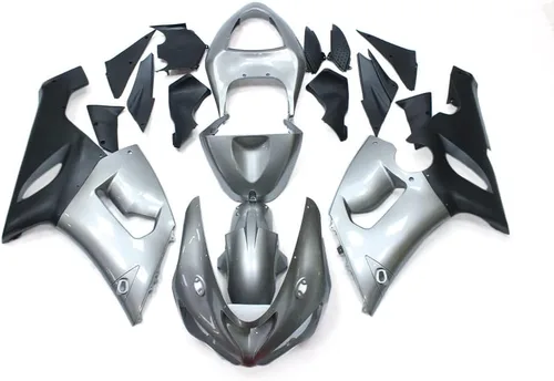 Miniatura 12 de ABS Plásticos Negro Verde Rojo Carenado Kit Para Kawasaki 2005 2006 ZX6R Ninja 636 05 06 ZX-6R ZX636R Inyección Motocicleta Carenados Completo