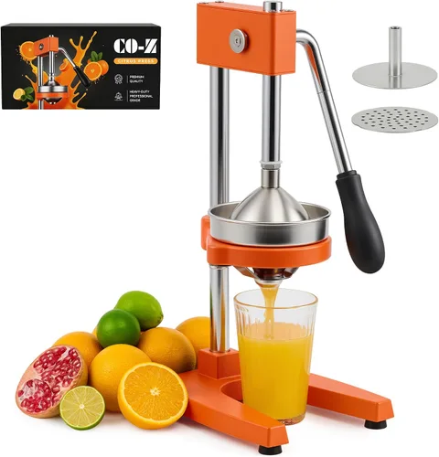 Miniatura 2 de Exprimidor manual CO-Z Commercial Greade, manual, exprimidor de jugo, naranja, cítricos, limón, granada, Negro