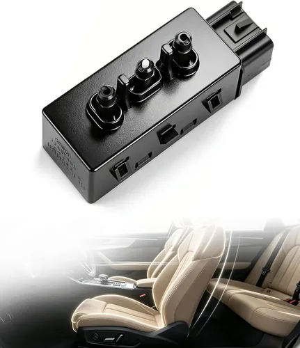 Interruptor de ajuste de 6 vías para asiento del conductor, compatible con Chevy GMC 2004-2013, reemplaza 12451495