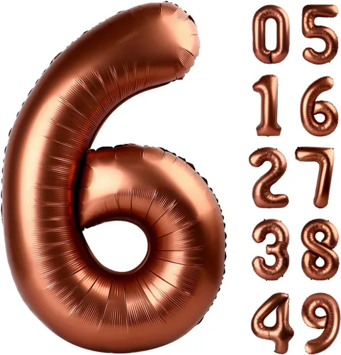 Miniatura 286 de Globo de cumpleaños número 4 dorado de 40 pulgadas, globos gigantes del número cuatro 14 24 34 40 44 2024, globos grandes de lámina de mylar para Oro