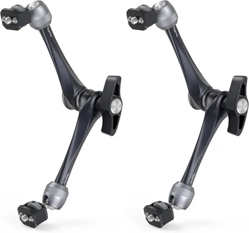 Miniatura 11 de SMALLRIG Brazo mágico Rosette de 7", soporte para monitor de cámara, brazo articulado con tornillos de 1/4"-20 y pasadores antitorsión, capacidad