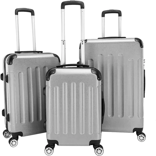 Miniatura 20 de Juego de equipaje de 3 piezas – Maletas con ruedas giratorias multidireccionales – Bolsa de viaje Maleta ABS con bloqueo TSA – Maletas de carcasa