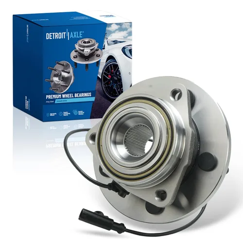 Miniatura 107 de Detroit Axle - Conjunto de cubo de rodamiento de rueda delantera para Nissan Altima 02-06 (3.5L V6)/Maxima 00-08, INFINITI I30 00-01/I35 02-04 5