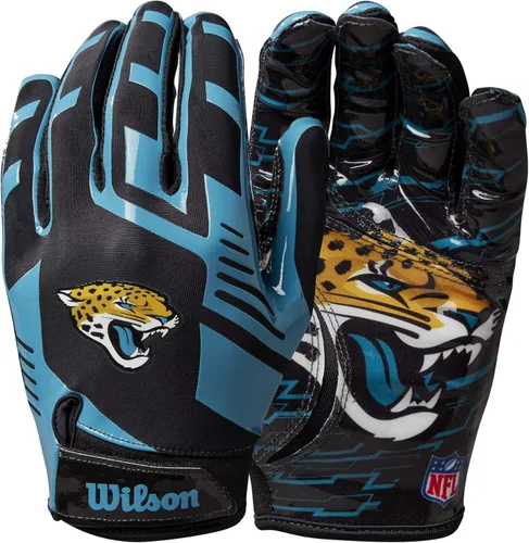 Miniatura 32 de Wilson NFL - Guantes de fútbol americano con ajuste elástico, tallas para jóvenes y adultos