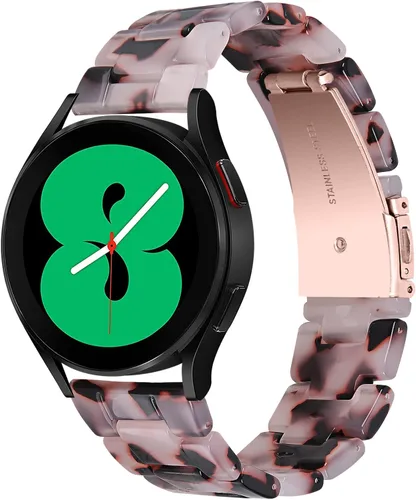 Miniatura 16 de Correas de reloj de resina compatibles con Samsung Galaxy Watch 7/6/5/4/FE 1.575 in 1.732 in, Galaxy Watch 6/4 Classic 1.654 in 1.693 in 1.811 in