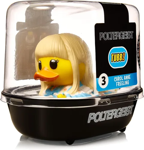 Miniatura 2 de TUBBZ Primera edición: Horror - Figura de vinilo de pato de goma de Carol (Poltergeist) disfrazado Poltergeist Carol (Baño de bañera)