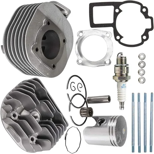 Miniatura 2 de NICHE Kit de juntas, pistones y cilindros para Suzuki Kawasaki KFX80 Quadsport 80 LT80 Quadrunner 250 11210-40B01 (50mm)