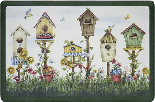 Miniatura 16 de Achim Home Decor - Tapete antifatiga para suelo, 18 x 30 pulgadas, diseño de gallo, impermeable, antideslizante, fácil de limpiar, tapete acolchado