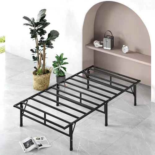 Miniatura 19 de Base inteligente MyEuro de Sleep Master. Soporte de colchón de tablillas de madera, Acero, Negro