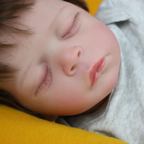 Miniatura 4 de 50 CM 3D Pintura Piel Suave Silicona Bebé Reborn Muñeca Niño Como Real Dormir Recién Nacido Vivo para Niña Regalo Arte Bebe Vestir Juguete