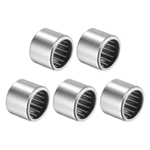 Miniatura 19 de uxcell SCE68 Rodamientos de agujas 3/8-pulgadas de diámetro 9/16-pulgadas de diámetro exterior 1/2-pulgada de ancho Acero cromado Extremo abierto 5