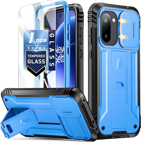 Miniatura 8 de Funda Poetic Revolution Compatible con OnePlus 12R 5G (2024), con protector de pantalla integrado, funciona con identificación por huellas