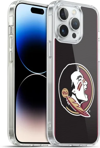 Miniatura 234 de Head Case Designs Funda de gel suave FSU Seminoles de la Universidad Estatal de Florida con licencia oficial compatible con Apple iPhone 13 Pro Max