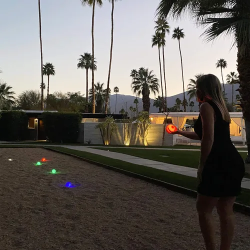 Miniatura 5 de GoSports LED Bocce Ball Game Set - Includes 8 Light Up Bocce Balls, Pallino, Case and Measuring Rope - Choose 85 mm or 100 mm