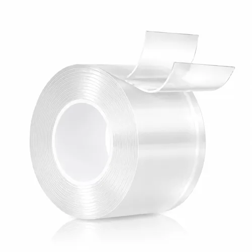 Miniatura 9 de Bulina Nano Tape Double Sided Heavy Duty 1/2''×10Ft, Removable Washable Adhesive Tape, Clear Multipurpose Mounting Tape for Wall, Carpet, Pictures