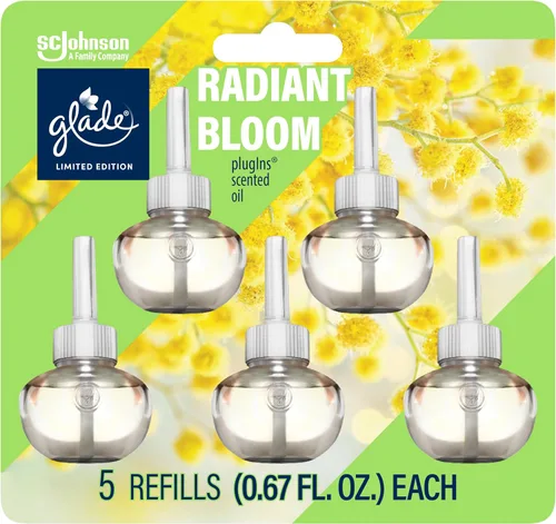 Miniatura 10 de Glade PlugIns Ambientador de Aceite con Aroma, Cool Coconut Edición Limitada, 3.35 oz Total, 5 Recambios