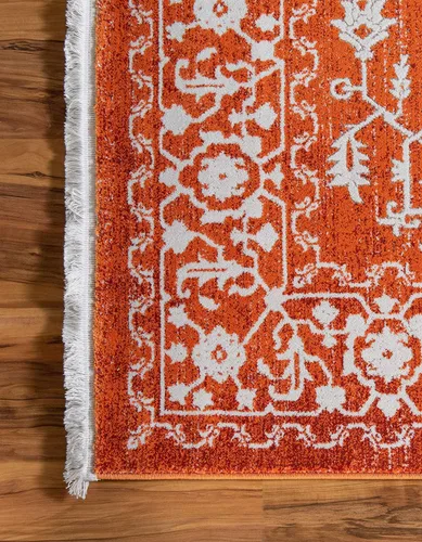 Miniatura 21 de Unique Loom Diseño tradicional clásico intrincado con detalles vintage envejecidos, alfombra de área, 3 pies 3 pulgadas x 5 pies 3 pulgadas, gris