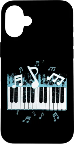 Miniatura 23 de Funda para iPhone 13 Pro Max Piano con teclas musicales y notas