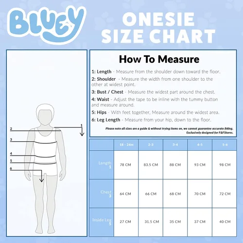 Miniatura 7 de Bluey Pijamas de forro polar para niños y niñas