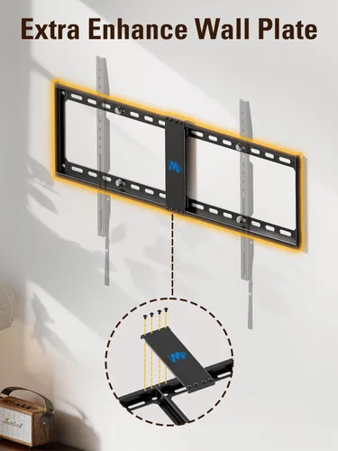 Miniatura 7 de Mounting Dream Soporte de pared para TV RV para la mayoría de pantallas planas LED, LCD de 17 a 42 pulgadas, Montaje de TV fijo para VESA 50x50 a