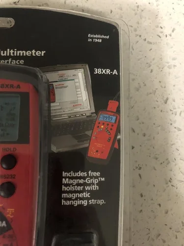 Miniatura 3 de Amprobe 38XR-A Prof DMM True RMS con interfaz óptica para PC