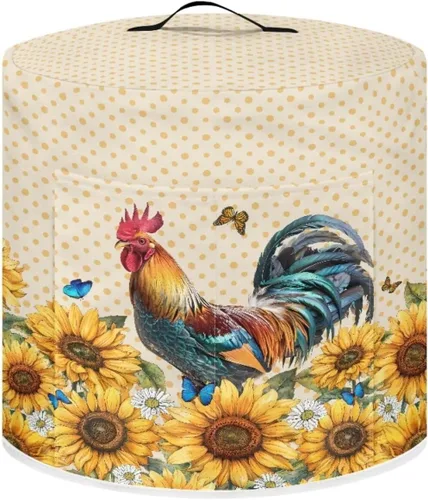 Miniatura 19 de Funda para freidora de aire para olla a presión eléctrica de 3 cuartos de galón con bolsillo, cubierta a prueba de polvo para electrodomésticos