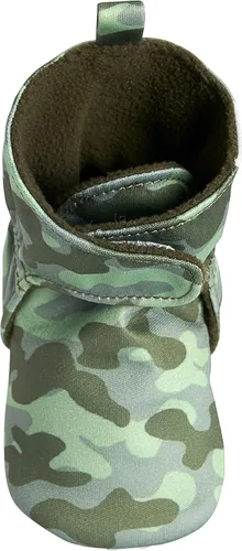 Miniatura 8 de Gerber Botines unisex con forro polar para bebé, antideslizantes, suaves, Camo Verde