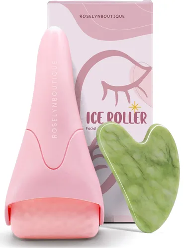 Miniatura 10 de ROSELYNBOUTIQUE Rodillo de hielo para arrugas faciales, líneas finas, hinchazón, palo masajeador, herramientas de cuidado de la piel facial, regalos