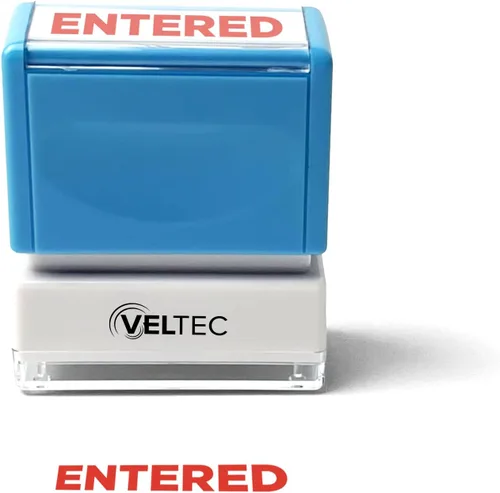 Miniatura 12 de Veltec Sello de mensaje preentintado premium, tinta roja (confidencial)