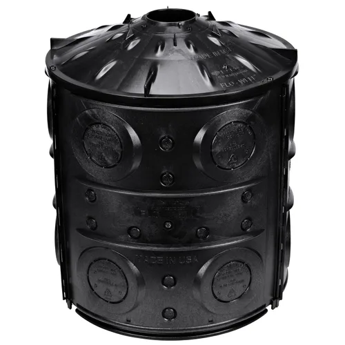 Sistema de lixiviación de agua potable NDS FWAS24 Flo-Well, de 24 x 28.75 pulgadas, negro
