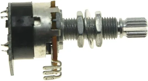 Miniatura 5 de Shadow Kill Pot Potenciómetro de bajo de guitarra con interruptor de empuje para matar el sonido de audio o cono lineal