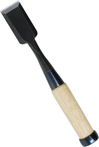 KAKURI Cincel japonés de madera para carpintería 1-1/4" (30mm), fabricado en JAPÓN, cincel japonés Oire Nomi, hoja de acero de alto carbono japonés