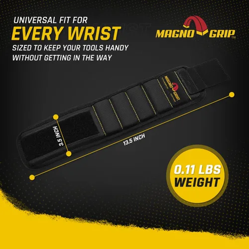 Miniatura 7 de Pulsera magnética MagnoGrip Negro