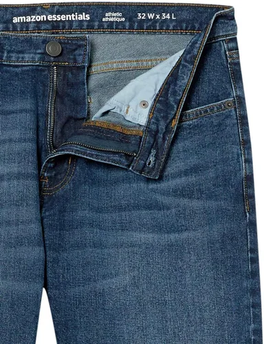 Miniatura 5 de Tienda Essentials - Jeans elásticos de ajuste atlético para hombre