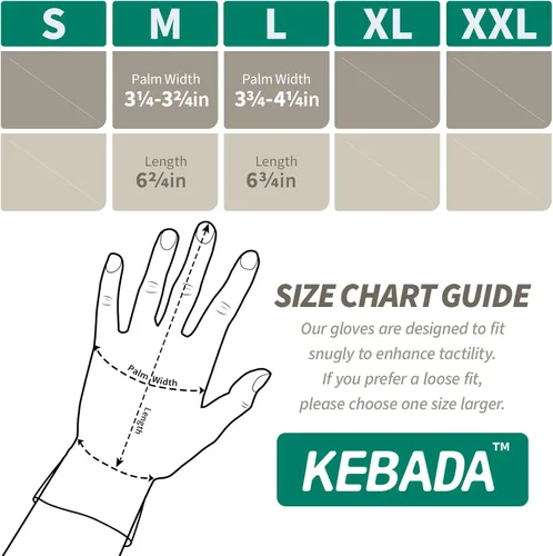 Miniatura 6 de Kebada Guantes de jardinería para hombres, 2 pares de guantes de jardín transpirables, revestimiento de látex de espuma, guantes de trabajo de Verde