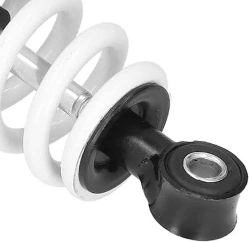 Miniatura 5 de Amortiguadores traseros para motocicleta, 12.008 in/12 pulgadas, amortiguador trasero blanco + negro, resorte de aleación de aluminio