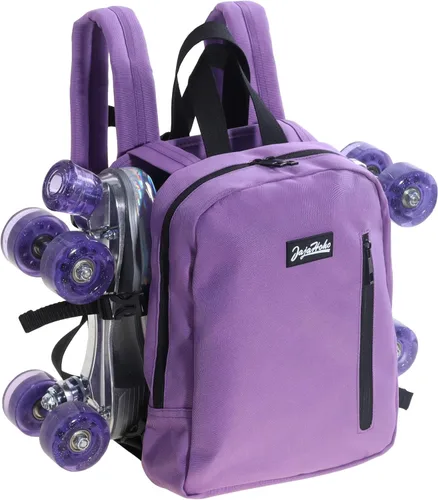 Miniatura 14 de JajaHoho Bolsas para patines de ruedas para mujeres y hombres, mochila multifuncional deportiva para patines de ruedas, patines de hielo, patines
