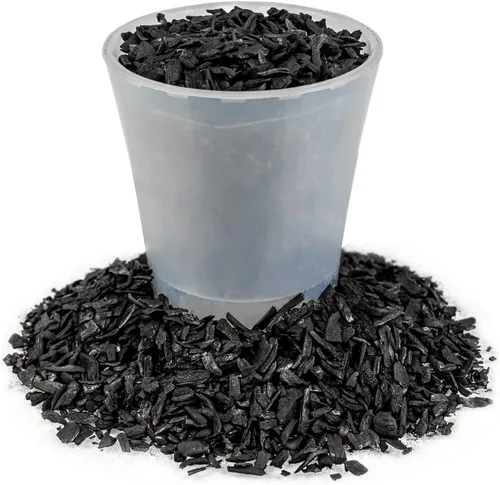 Miniatura 6 de Carbón hortícola prémium para plantas de interior, 1 cuarto de galón, enmienda de suelo de diamante negro para orquídeas, terrarios y jardinería por