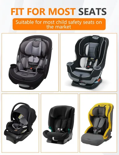 Miniatura 8 de Kit de Montaje de Anclaje para Asiento Infantil ISOFIX, Soporte Universal de Pestillo para Asiento Infantil de Coche, Anclaje de Retención, Montaje