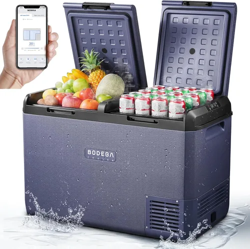 Miniatura 9 de BODEGACOOLER Refrigerador de Coche de 12 Voltios, Enfriador Eléctrico Impermeable IPX4 de 42 Quart (40L), Refrigerador de Coche Ultrasilencioso