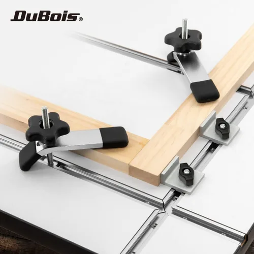 Miniatura 5 de DuBois 51011 - Pista en T universal de perfil de doble corte de 36 pulgadas con agujeros de montaje preperforados, paquete de 2, riel en T